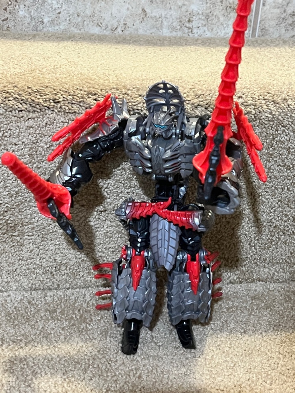 Transformers movie Age of Extinction 2014 AOE Voyager Class Dinobot SLOG complet